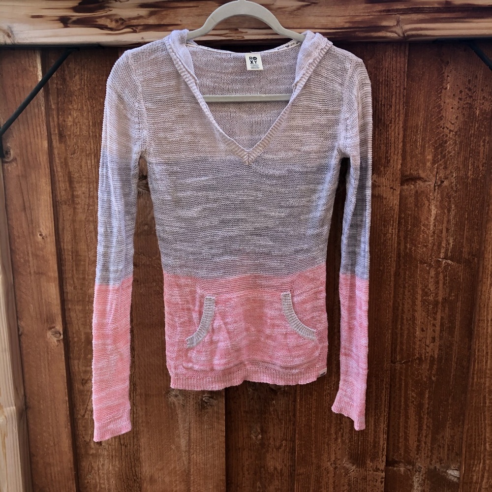 Roxy beach knit sweater, size XS